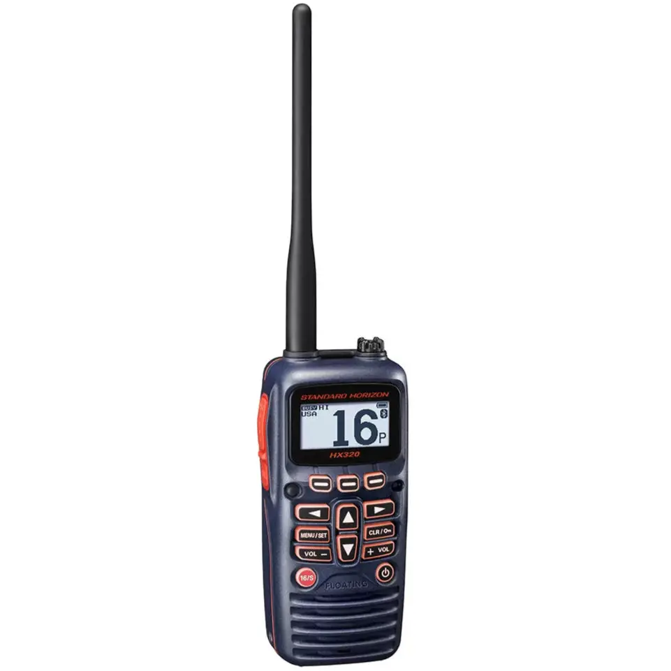 Standard Horizon Hx320 6W Floating Vhs Marine Radio W/ Bluetooth 1