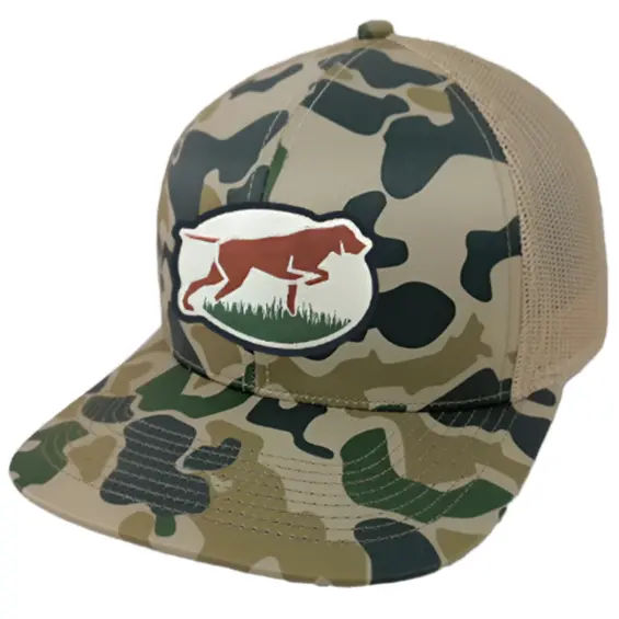 Southern Strut Camo Pointer Snap Back Hat 1
