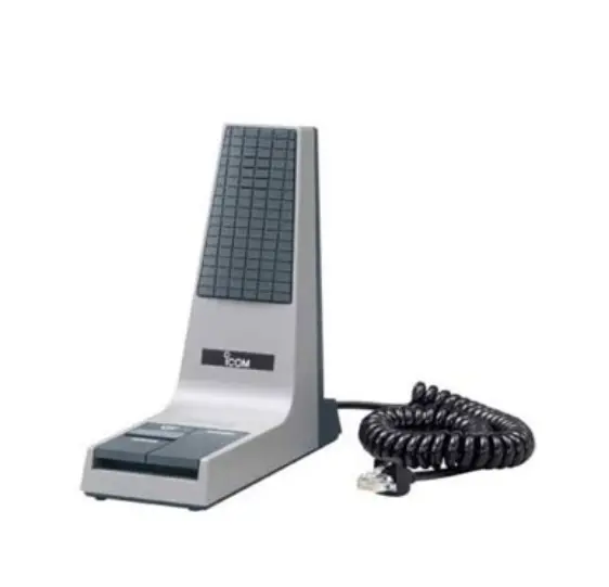 Desktop Microphone With Monitor Switch For Mobile Radios 1