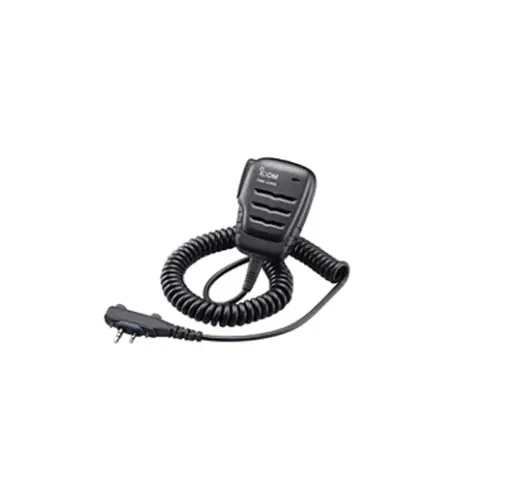 Icom Waterproof Aviation Speaker Mic (2-Pin) 1
