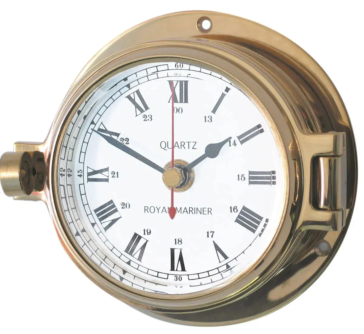 Brass Channel Clock 1