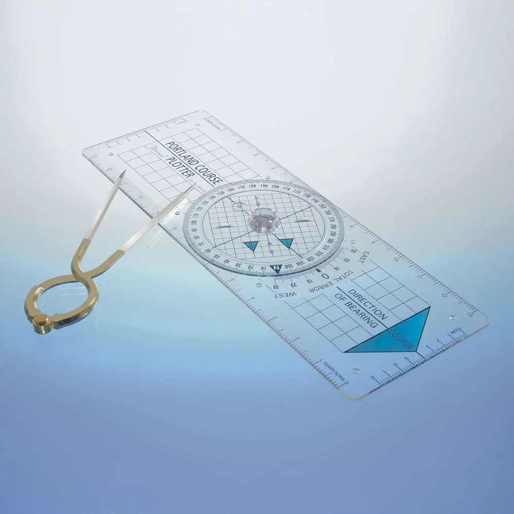 Portland Course Plotter And 7″ Divider Kit 1