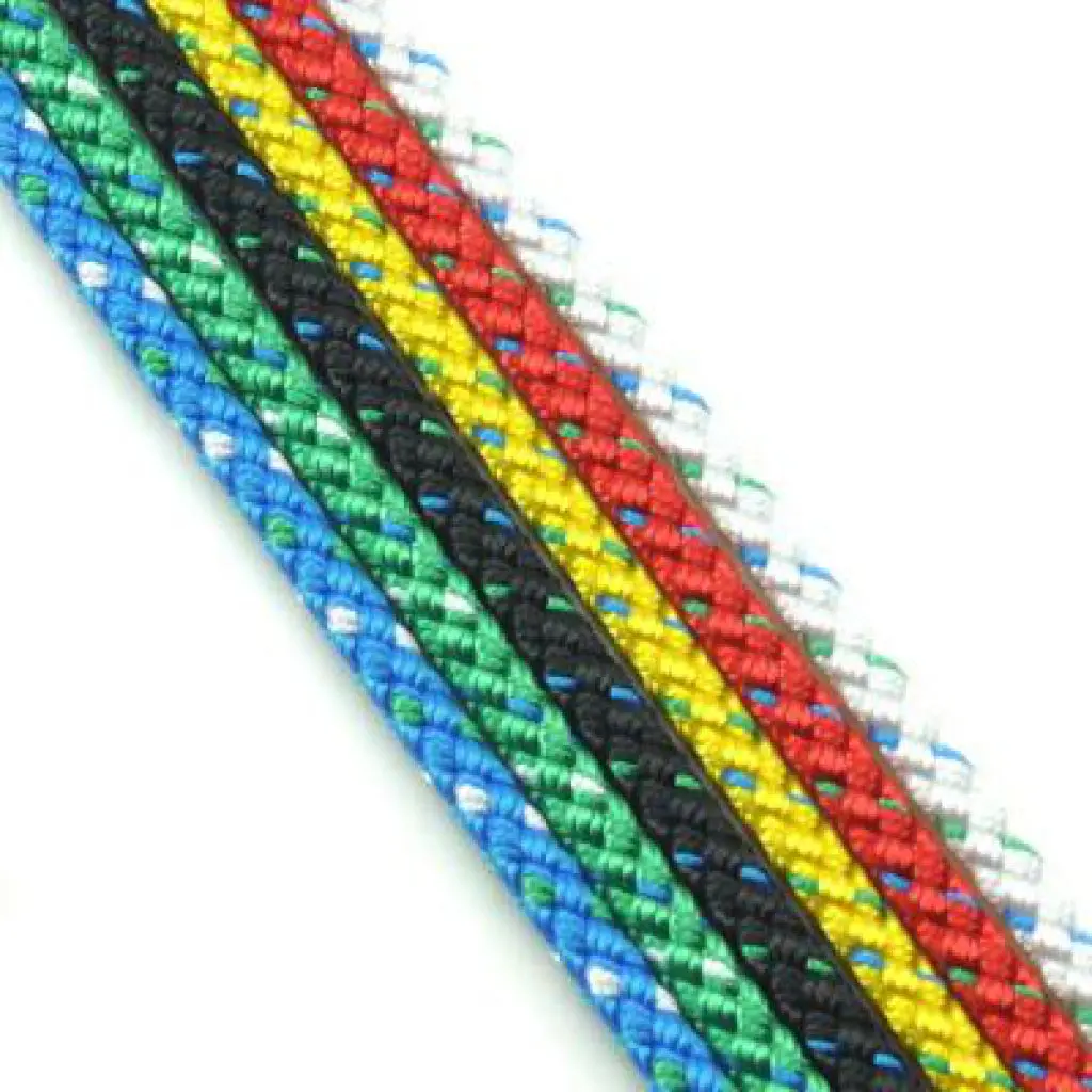 Dingy Braid Black - 3/16" 1