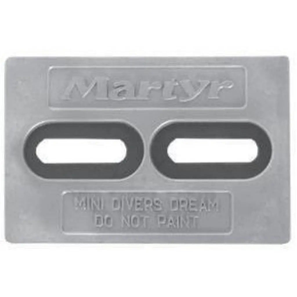 Freshwater Anode Divers Dream Magnesium 1/2X4"X6" 1