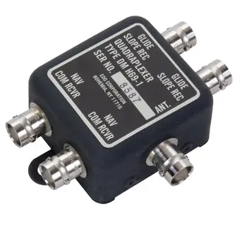 H69-1 Dual Nav/Gs Quadraplexer Antenna Coupler | Bnc Connectors 1