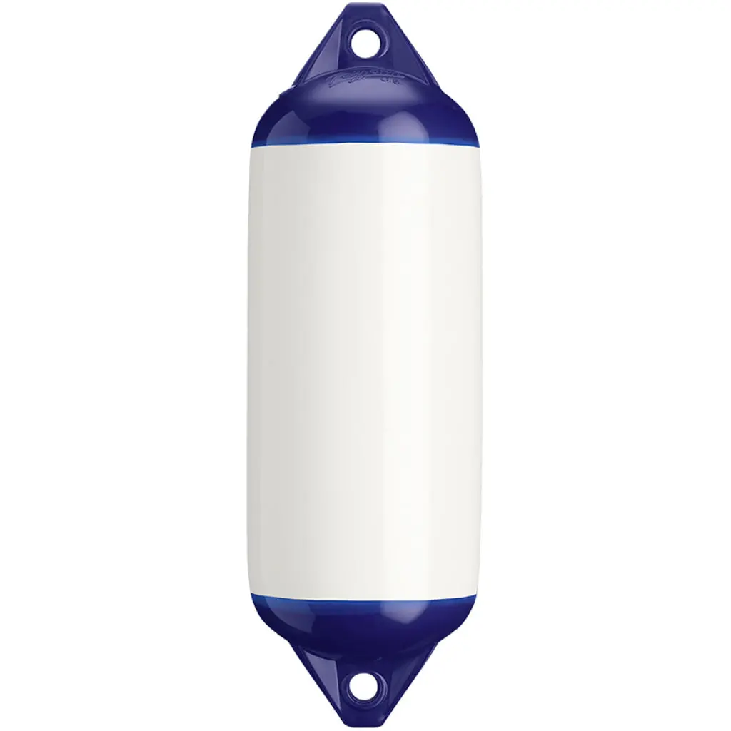 Polyform 8"X26" White Twin Eye Fender 1