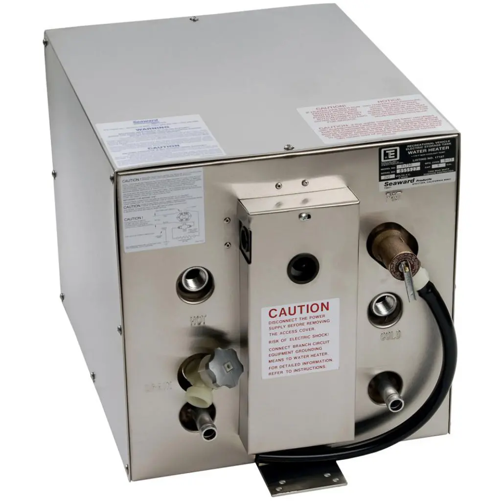 Seaward Ss Water Heater W/Front Exchange 6Gal 1