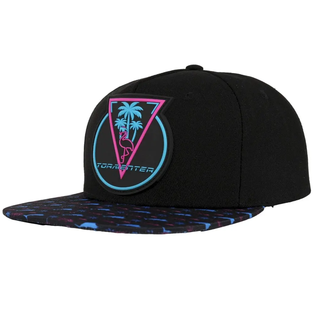 Tormenter Tropi-Cool Neon Patch Flat Bill Hat 1