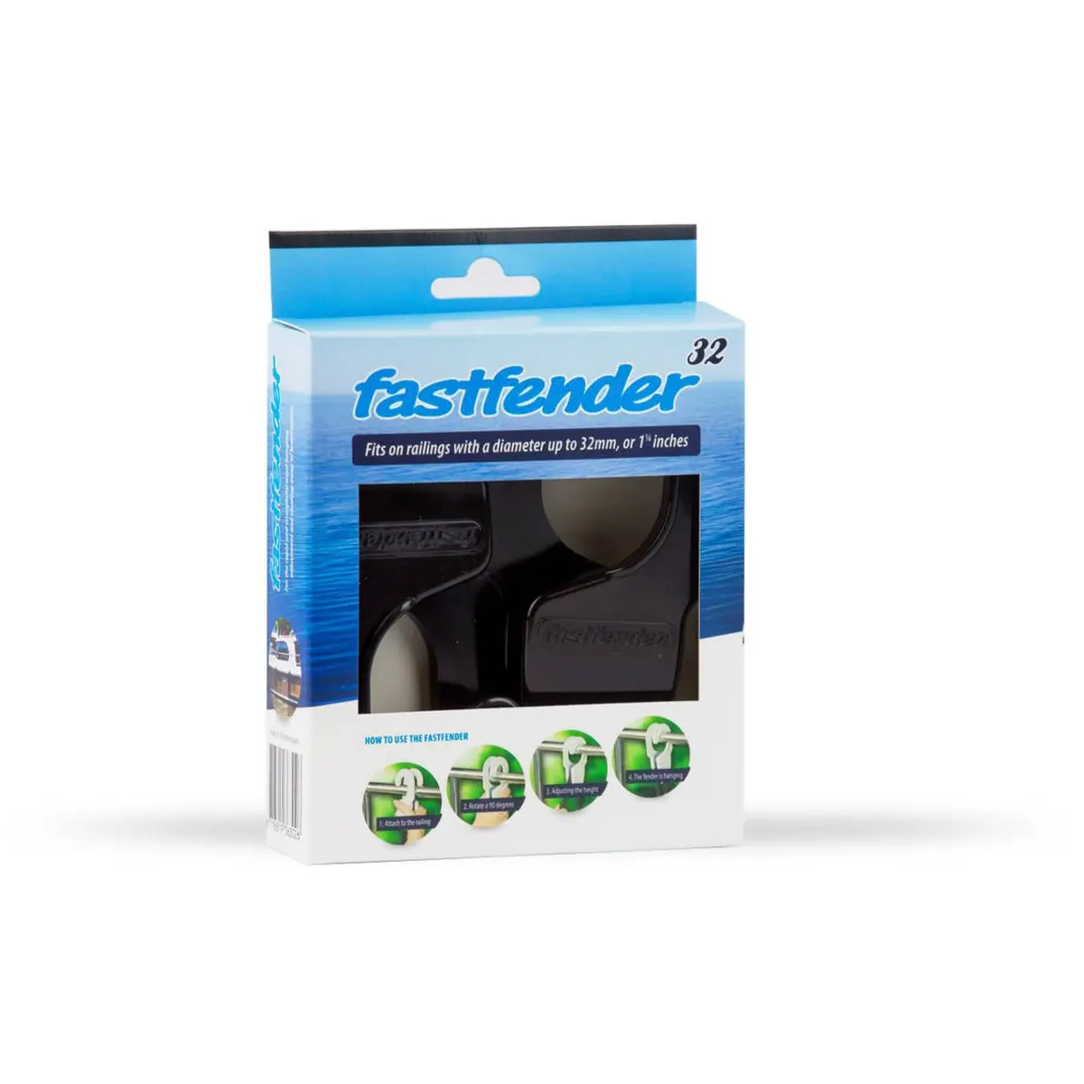 Fender Hanger Fastfender 32Mm, 1-1/4" Black 2