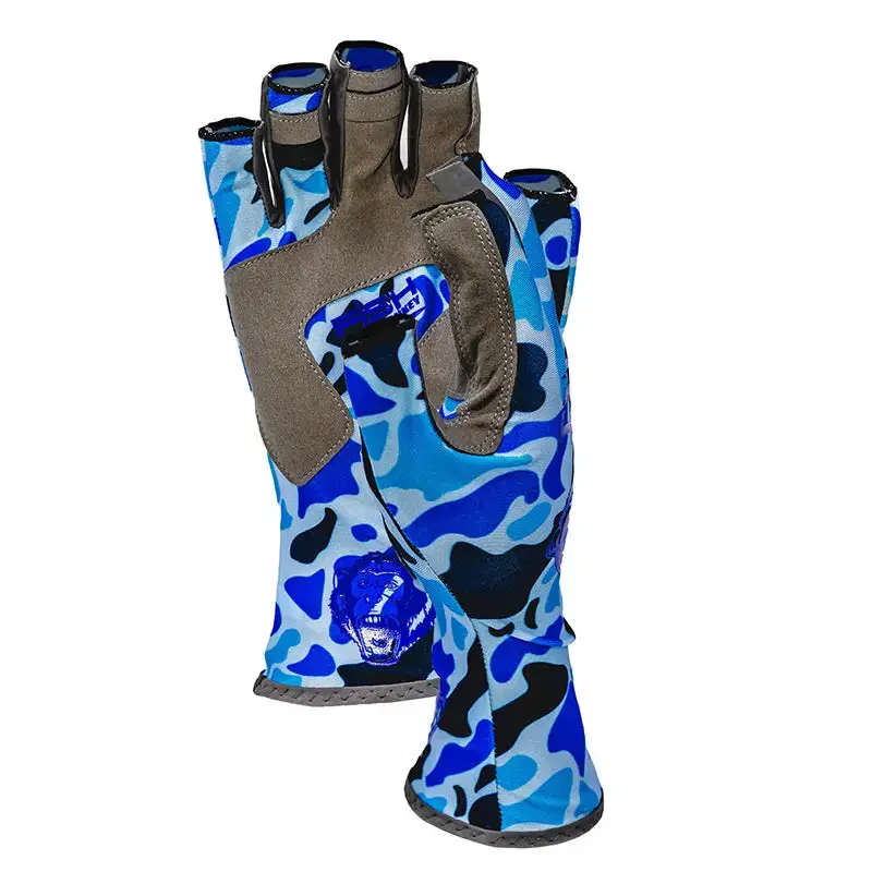 Fish Monkey Guide Gloves – Half-Finger Design for Anglers