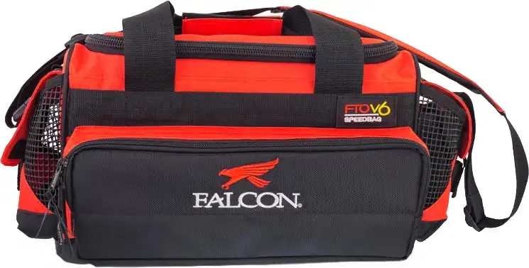 Falcon Fto V6 Speedbag Tackle Bag W/ Four 102-Slot Tackle Boxes 1