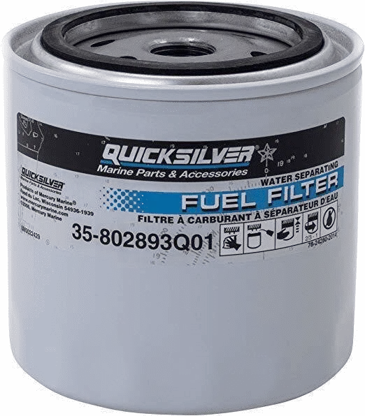 Quicksilver  Mercruiser Water Seperating Fuel Filter 1