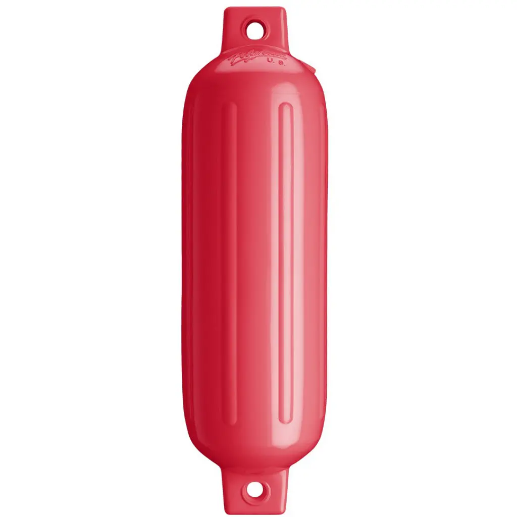 Polyform Twin Eye Fender - 5.5" X 20" Red 1