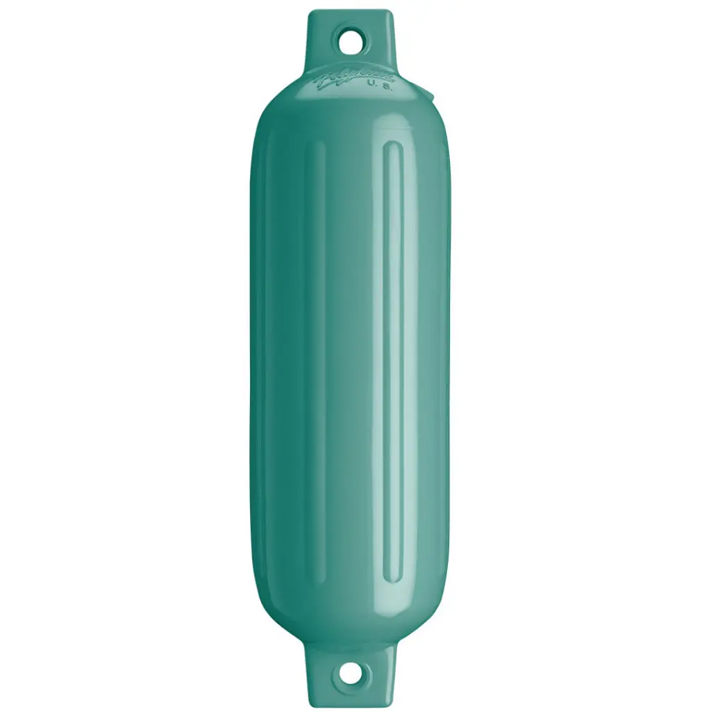 Polyform Twin Eye Fender - 5.5" X 20" Teal 1