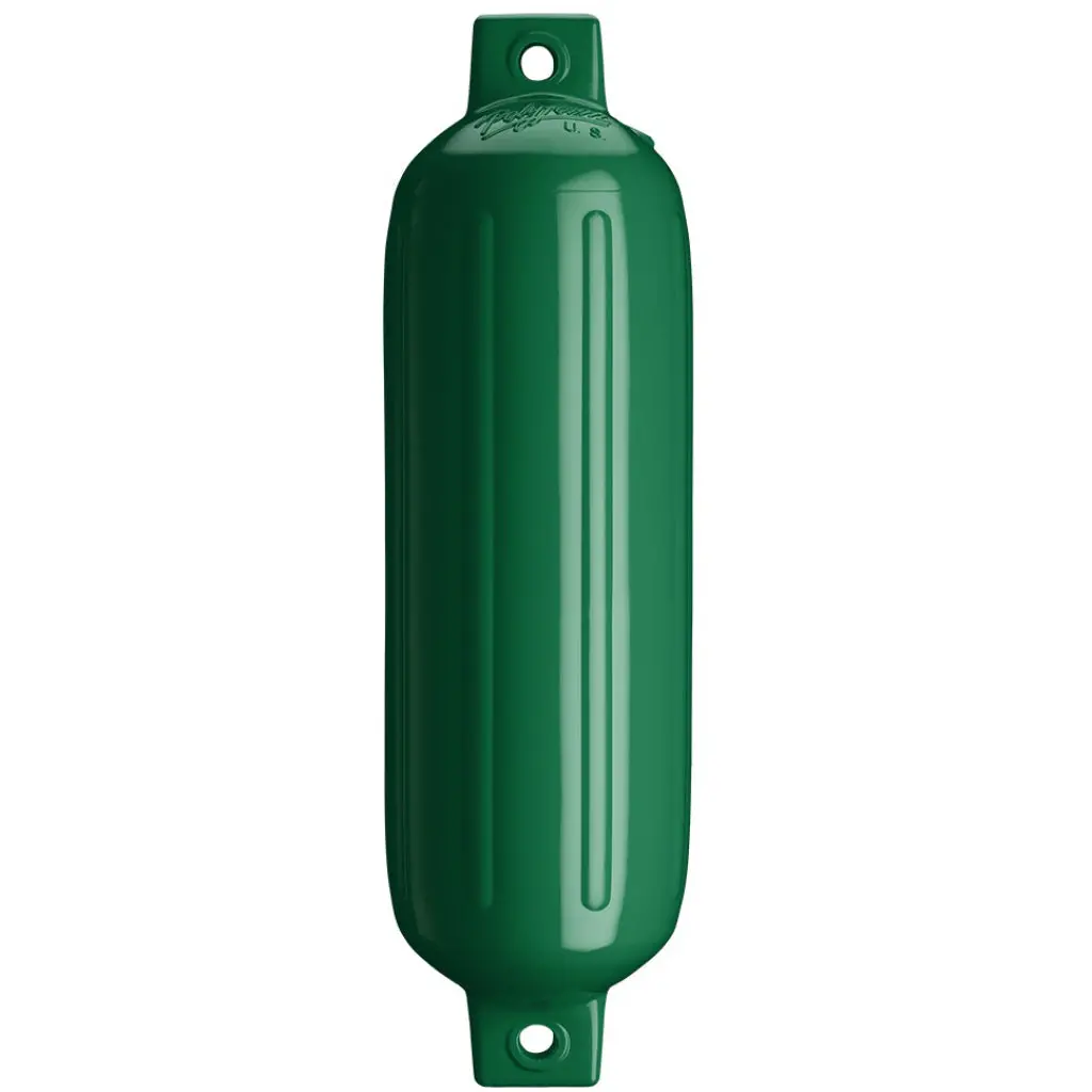 Polyform Twin Eye Fender - 6.5" X 23" Forest Green 1