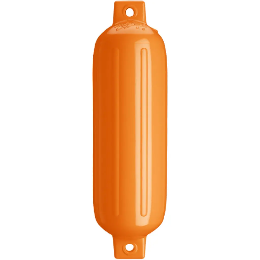 Polyform 6.5" X 23" Orange Twin Eye Fender 1