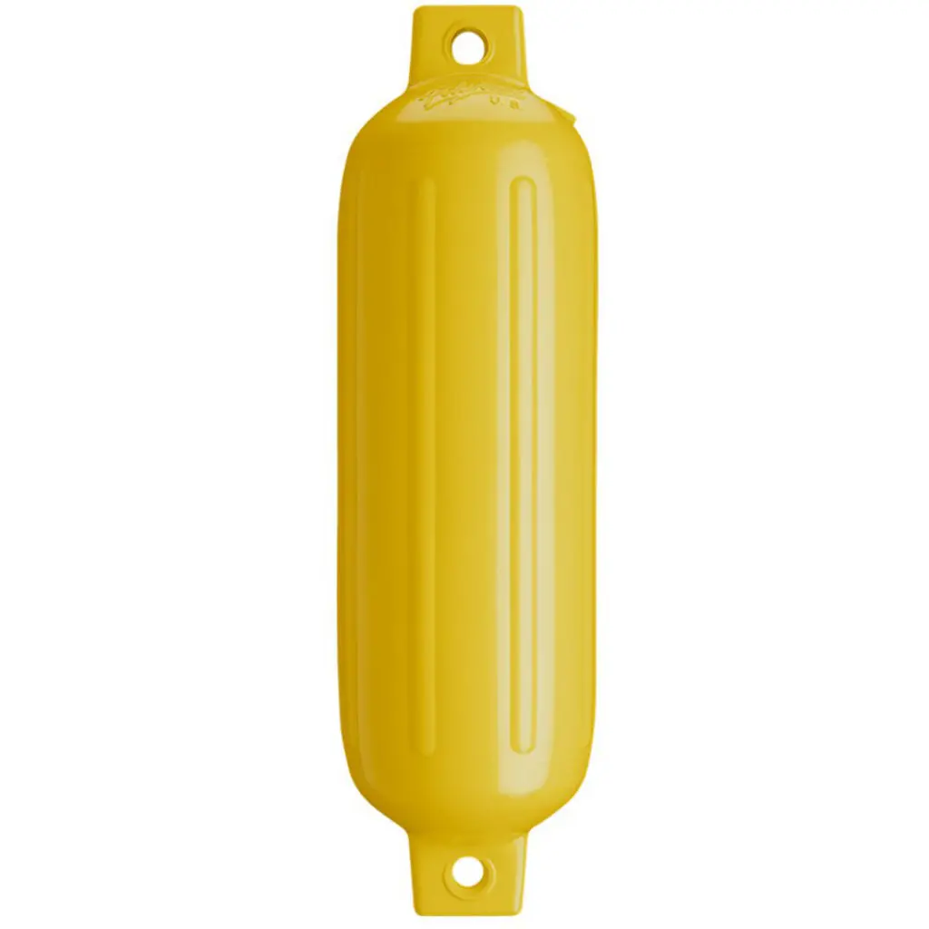 Polyform 6.5" X 23" Yellow Twin Eye Fender 1