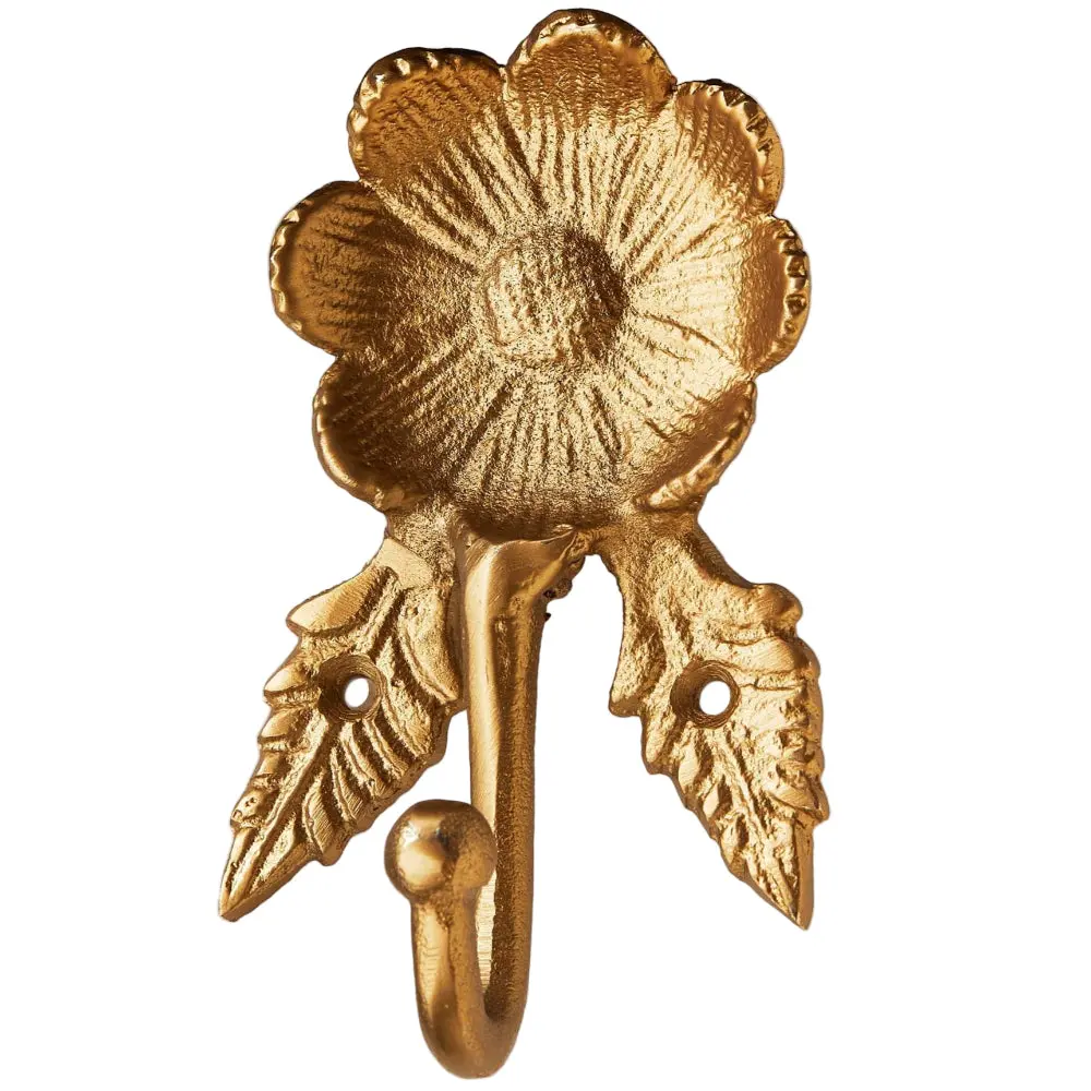 Tag Antique-Style Flower Wall Hook - 4.75" 1