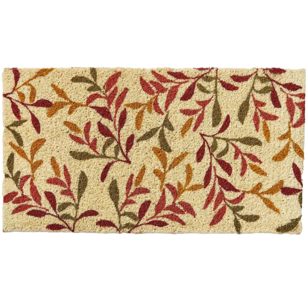 Autumn Leaves Coir Mat - 17" X 30" 1
