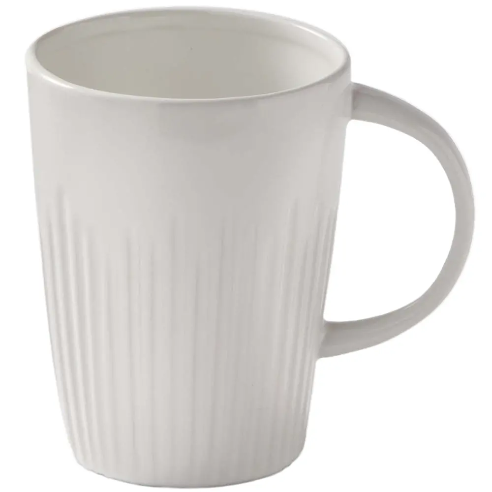 Tag White Stoneware Vista Mug 1