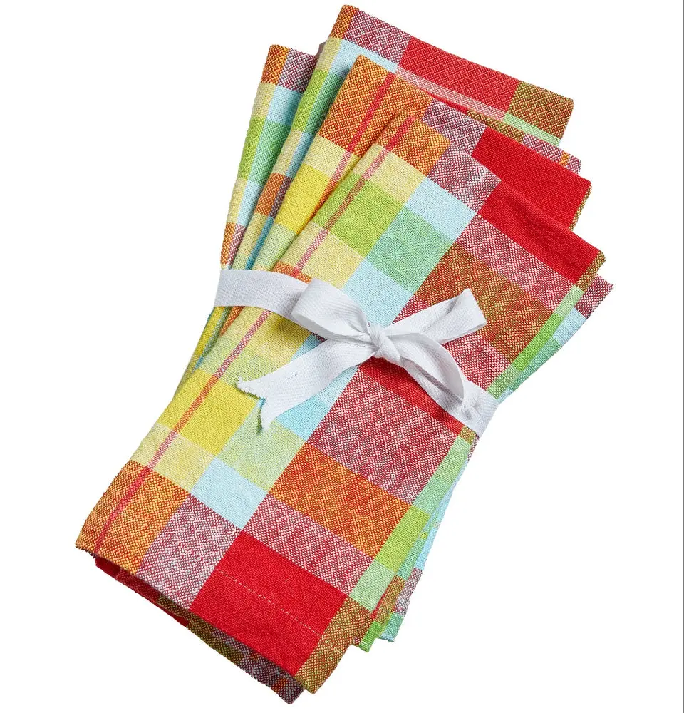 Tag Fresh Pick Plaid Cotton Napkins - 4 Pc. 1
