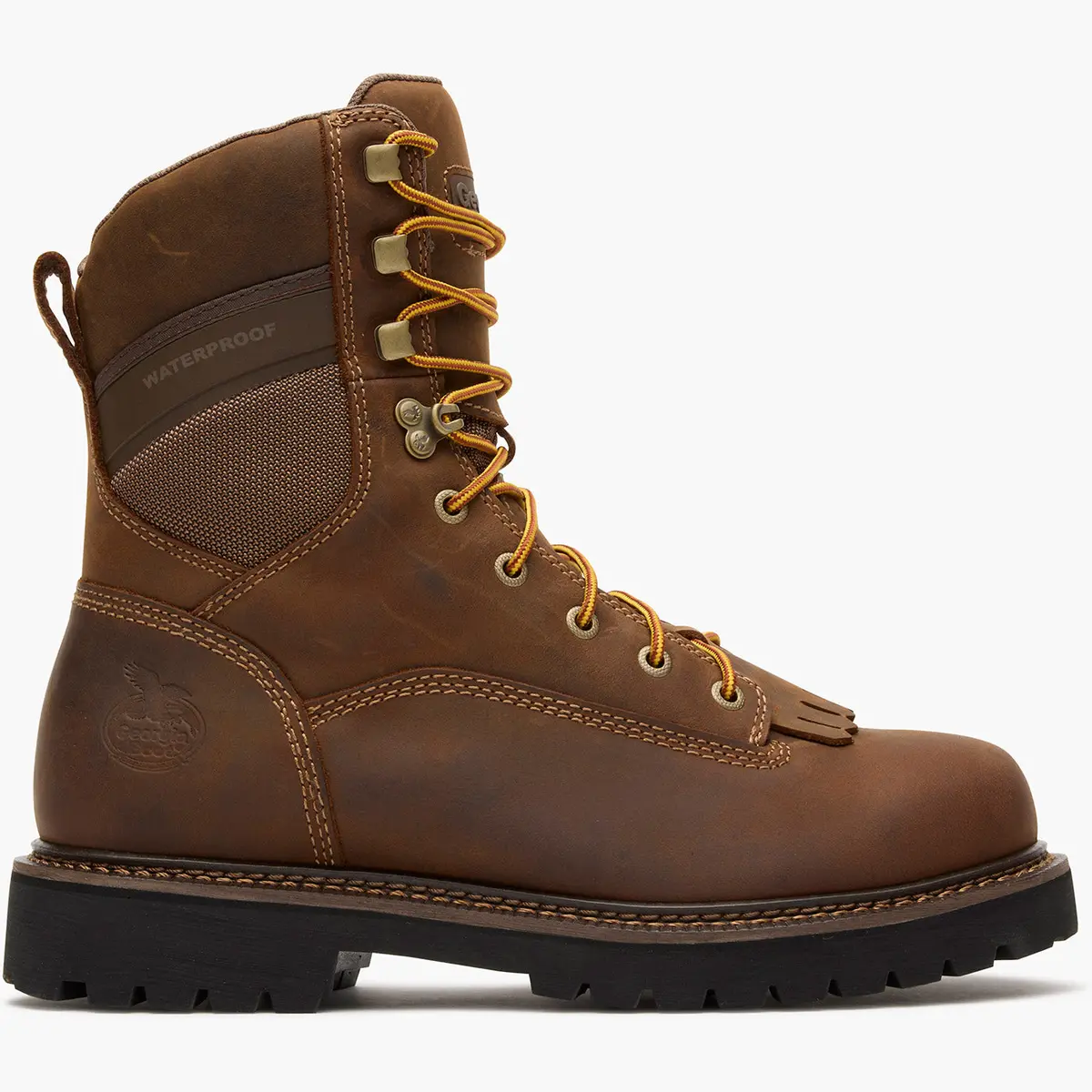 Georgia Boot Core 37 9" Low Heel Waterproof Logger Work Boot Men's 1