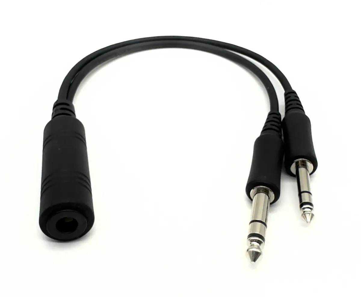 Helicopter Headset To Ga Adapter 1