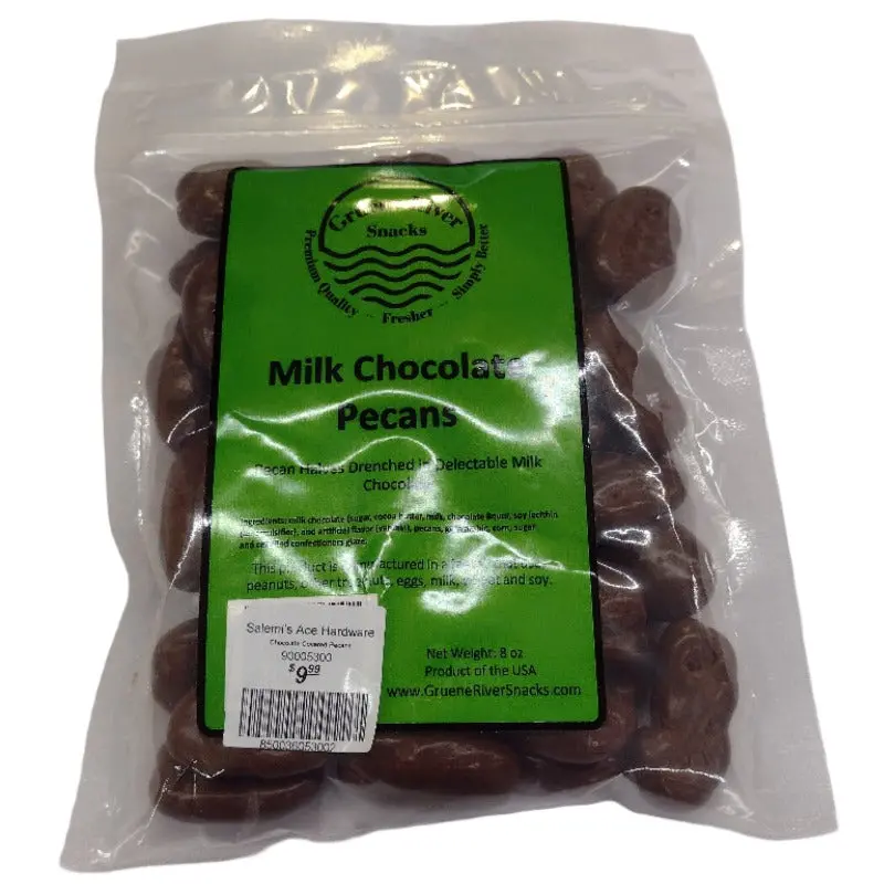 Gruene River Chocolate Covered Pecans - 8 Oz. 1