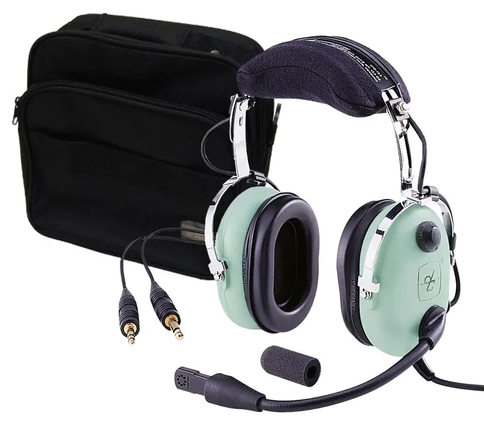 David Clark H10-13S Stereo Headset And Bag Bundle 1