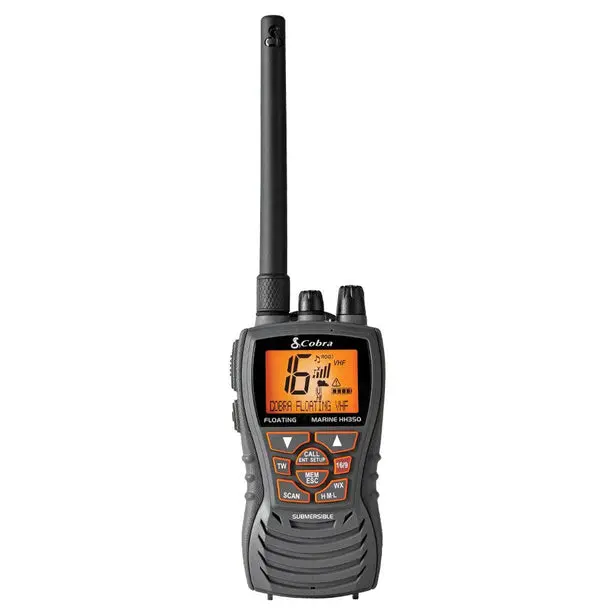 Cobra Vhf Radio Hh Floating 6W Gray 1