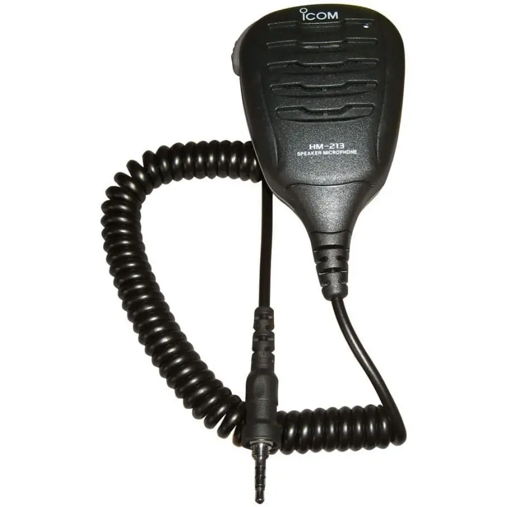 Icom Hm-213 Speaker Microphone - Ic-M25 Ic-M37 1