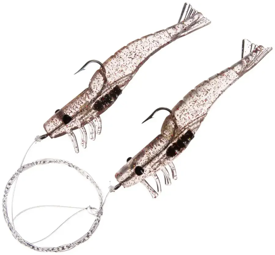 H&H Tko Shrimp 1/4 Oz. Double Rig Lures 2