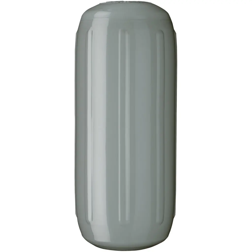 Polyform Ribbed Fender - 12" X 34" Gray 1