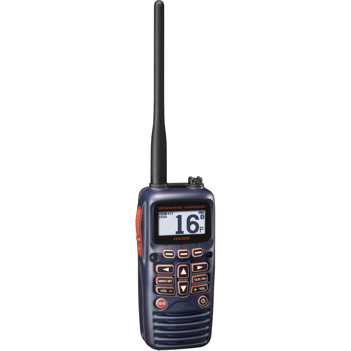 Floating Handheld Vhf/Usb Charge/Bluetooth 6W 1