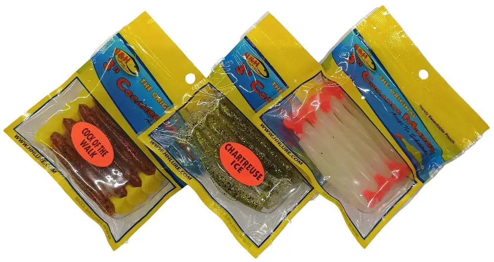 H&H Original 3" Cocahoe Minnow Soft Lures - 10 Pc. 1
