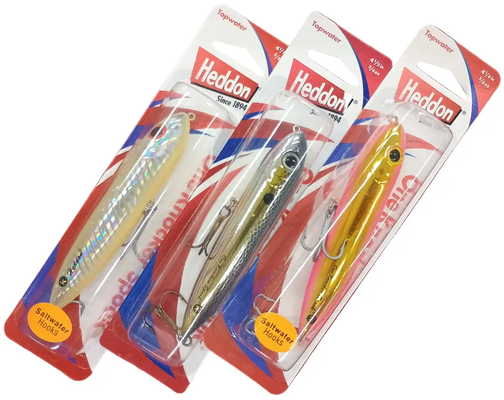 Heddon One Knocking Spook Topwater Hard Lures - 4.25" 1