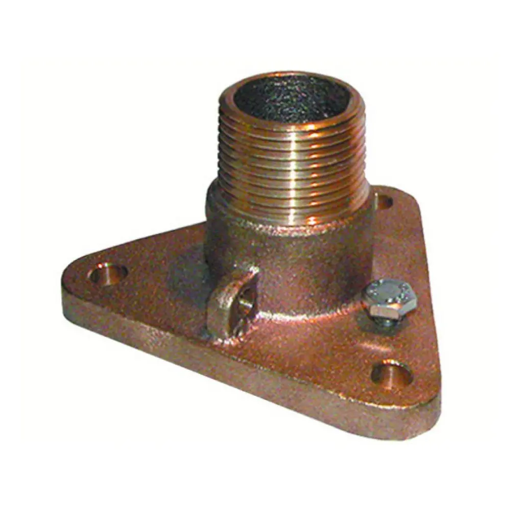 Groco 1-1/4" Bronze Flanged Adaptor 1