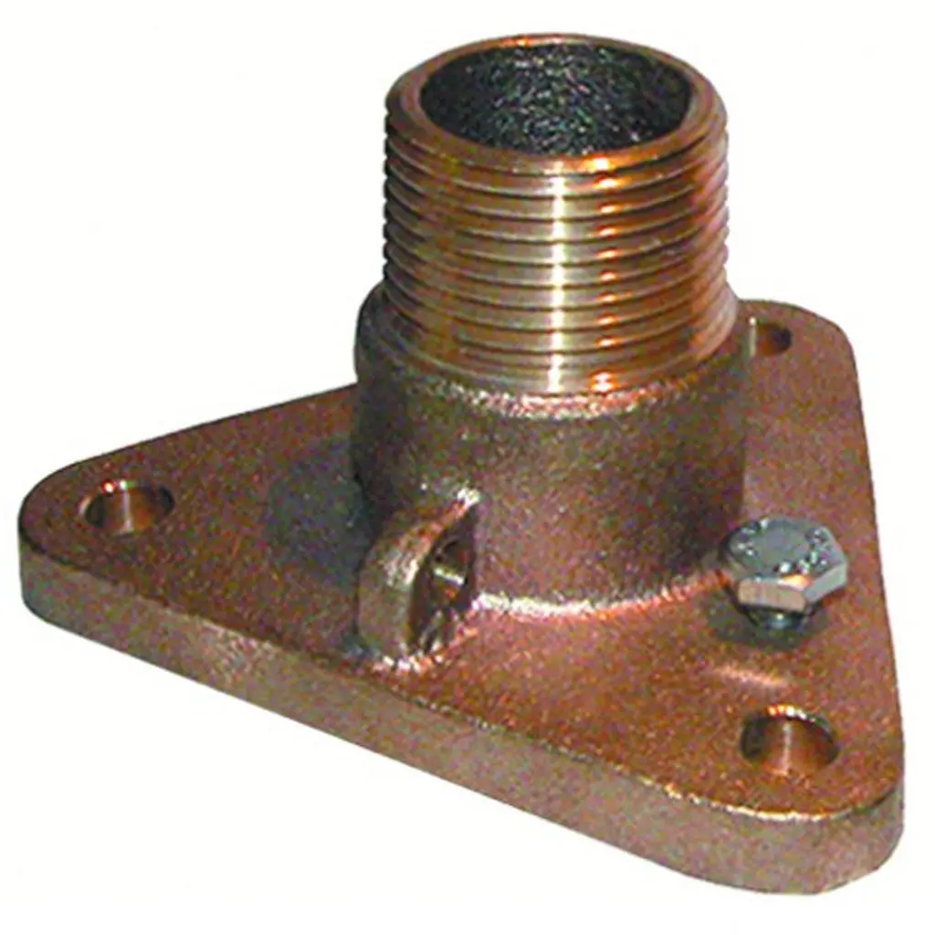 Groco 1-1/2" Bronze Flanged Adaptor 1