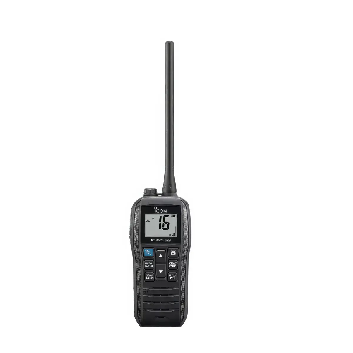 Icom Ic-M25 Evo Handheld Vhf Marine Radio - Black 1