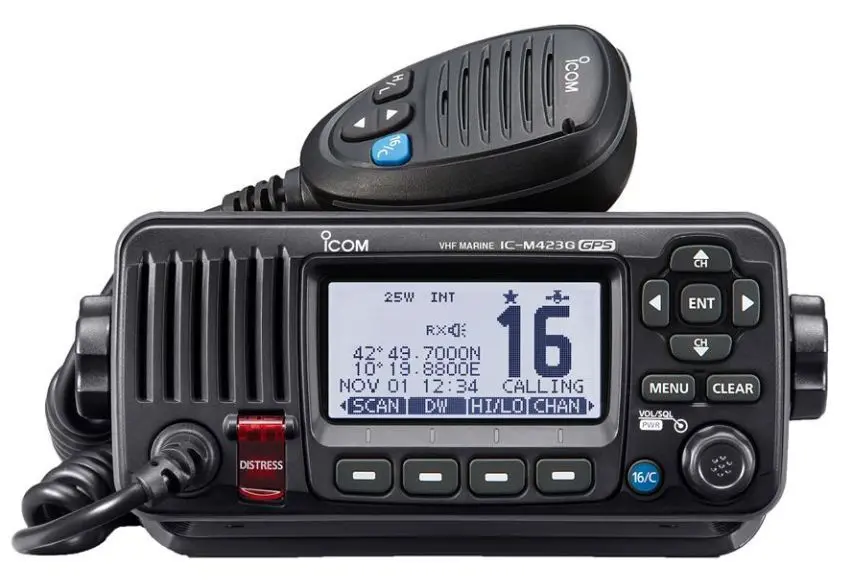 Icom M423ge Vhf/Dsc Marine Radio 1