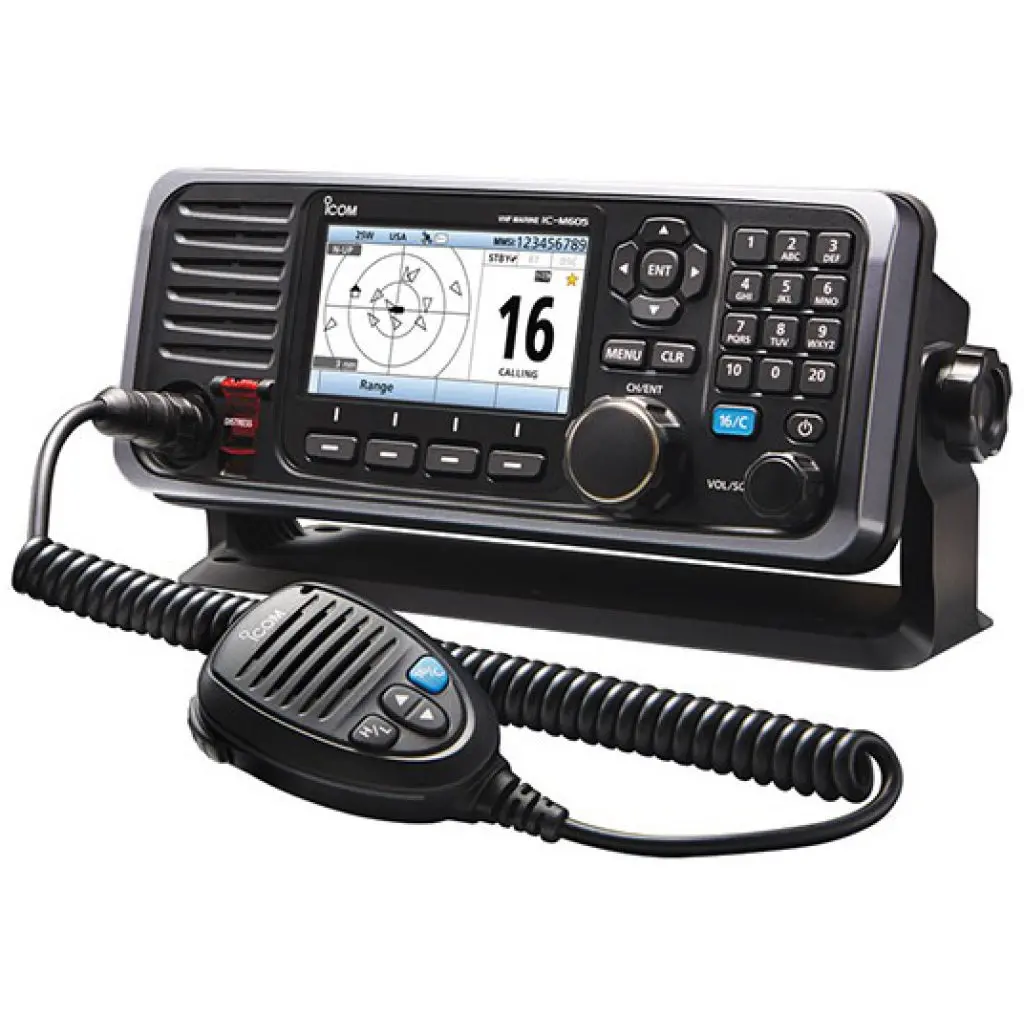 Icom Ic-M605 Vhf Marine Radio With Gps & Ais 1