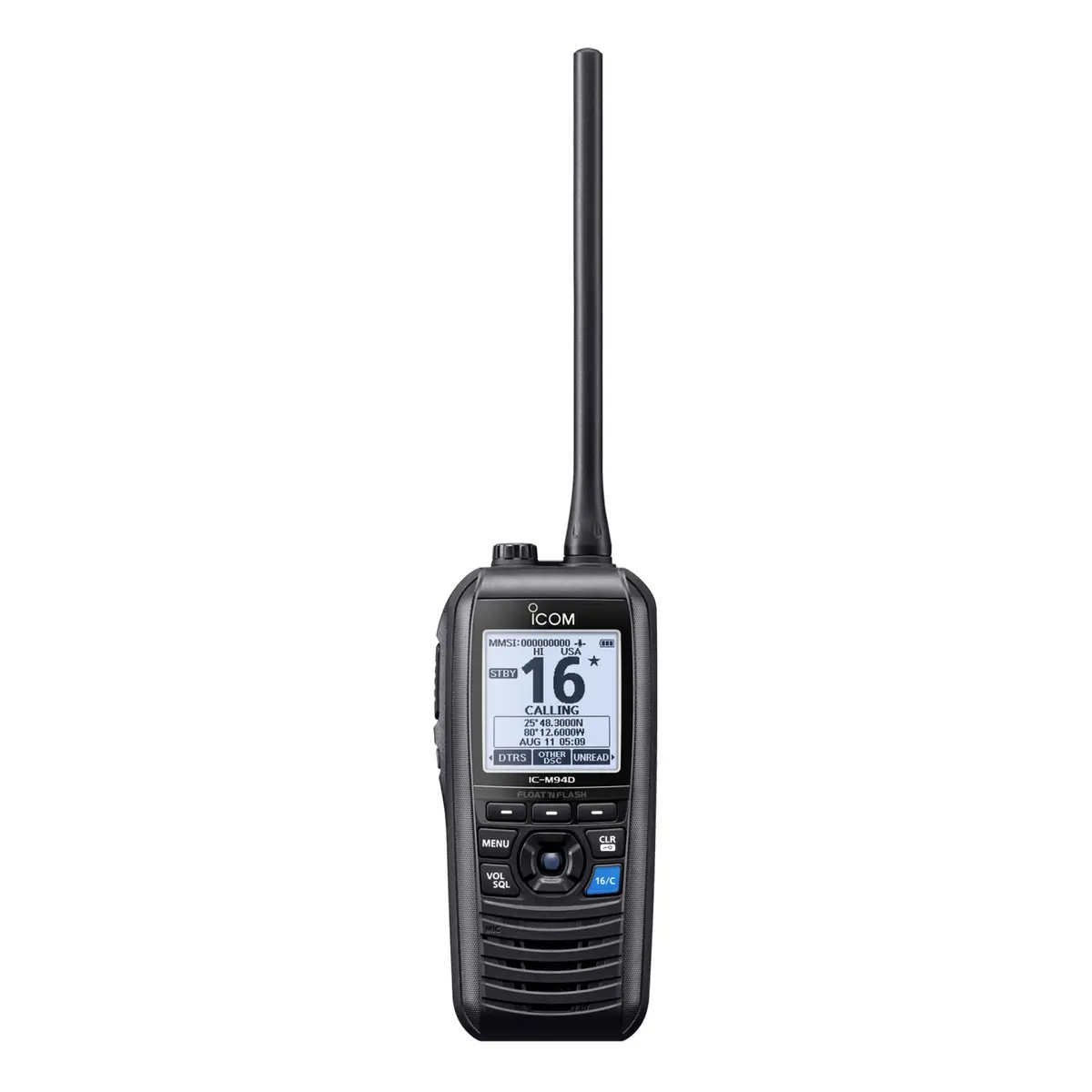 Icom Floating Handheld W/Gps & Ais, 6W 1