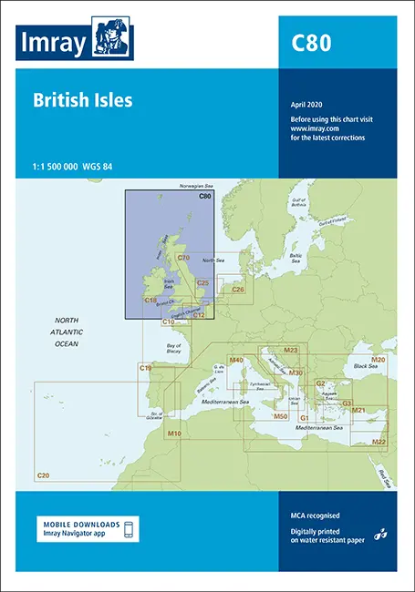 Imray C80 British Isles 1