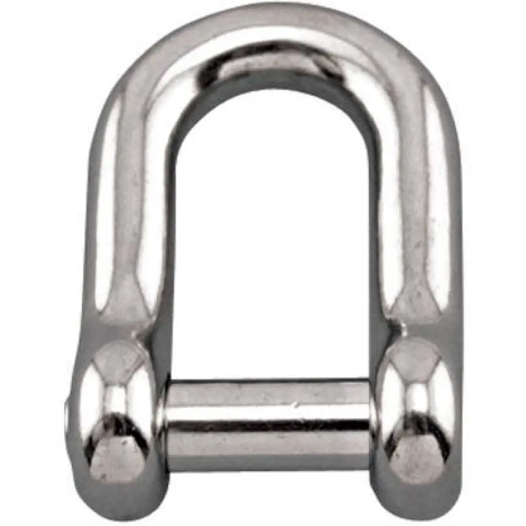 Flush D Shackle - 3/8" 1