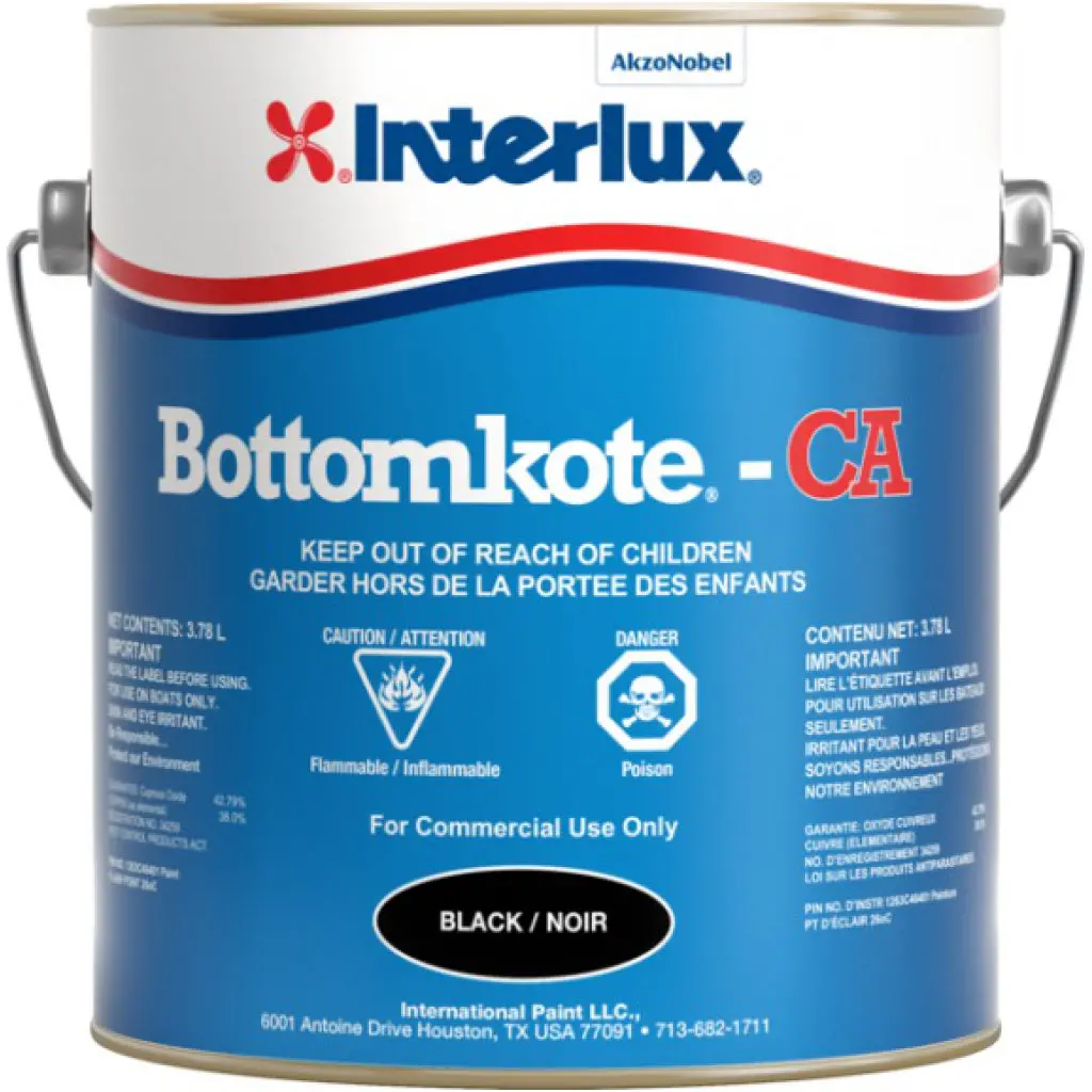 Interlux Bottomkote Ca - Black Gallon*Pick-Up Only 1