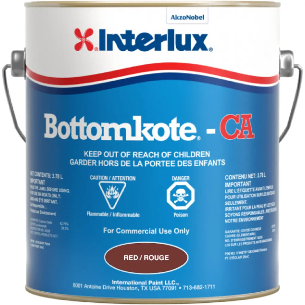Interlux Bottomkote Ca - Red Gallon *Pick-Up Only* 1