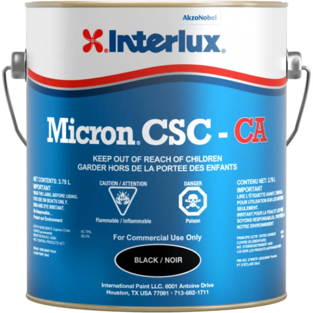 Interlux Micron Csc-Ca Black Gallon *Pick-Up Only* 1