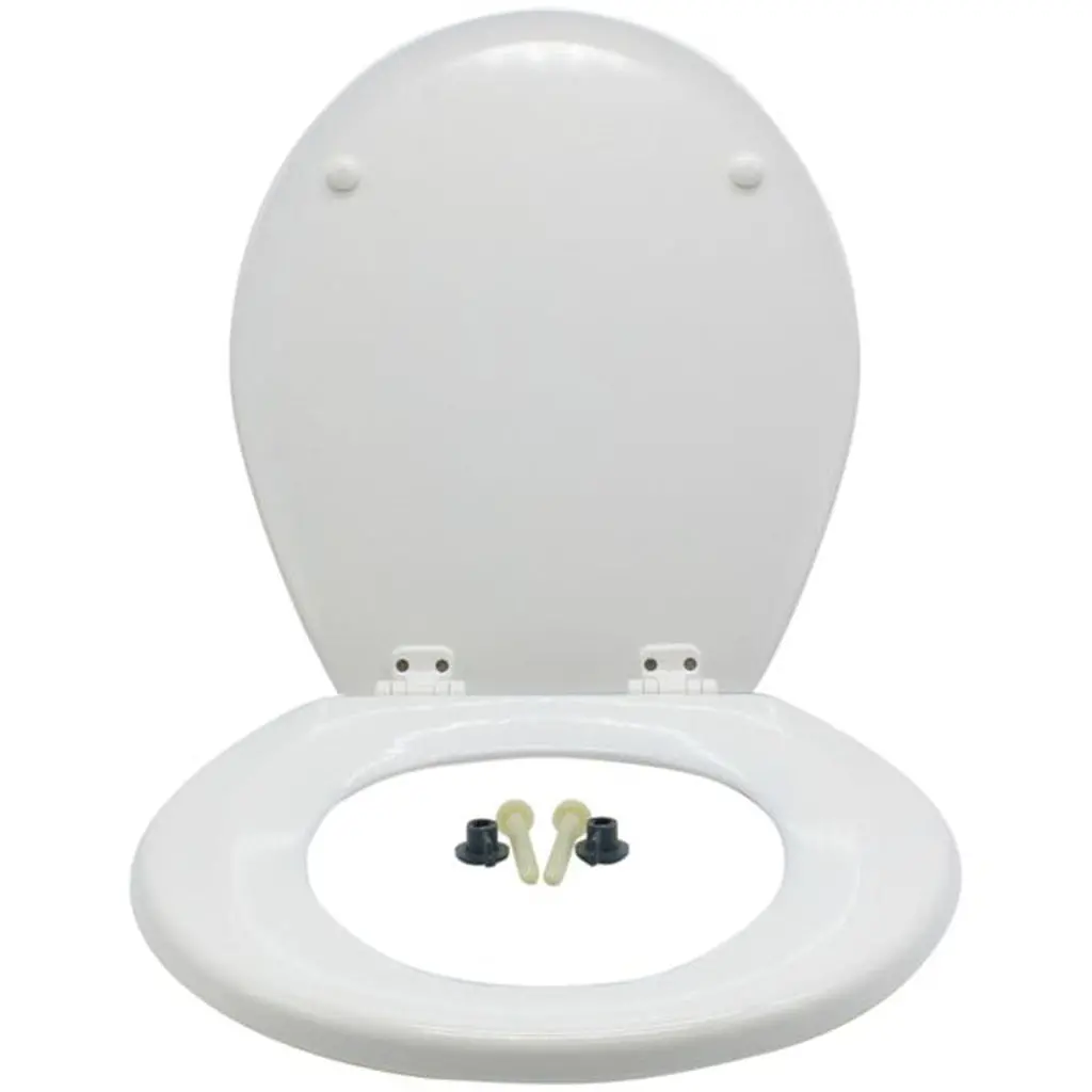 Jabsco Household Toilet Seat Lid & Hinge Kit 1