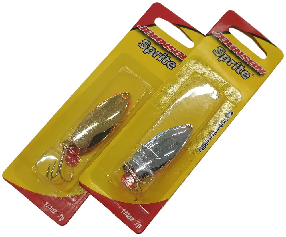 Johnson Sprite Spoon Hard Lures - 1/8 Oz. To 1/2 Oz. 1