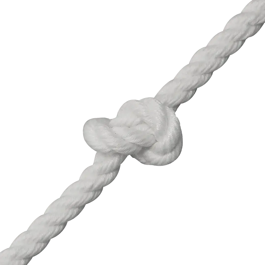 3 Strand White Nylon Rope - 16Mm 1
